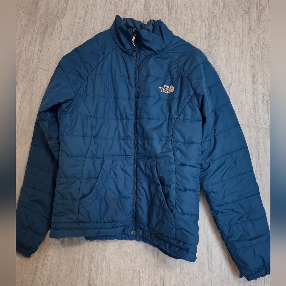The North Face Blue Puffer Jacket